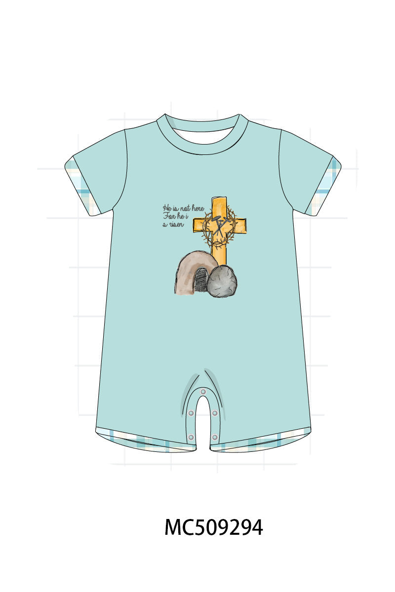 PO66 He is not here for he is risen applique collection