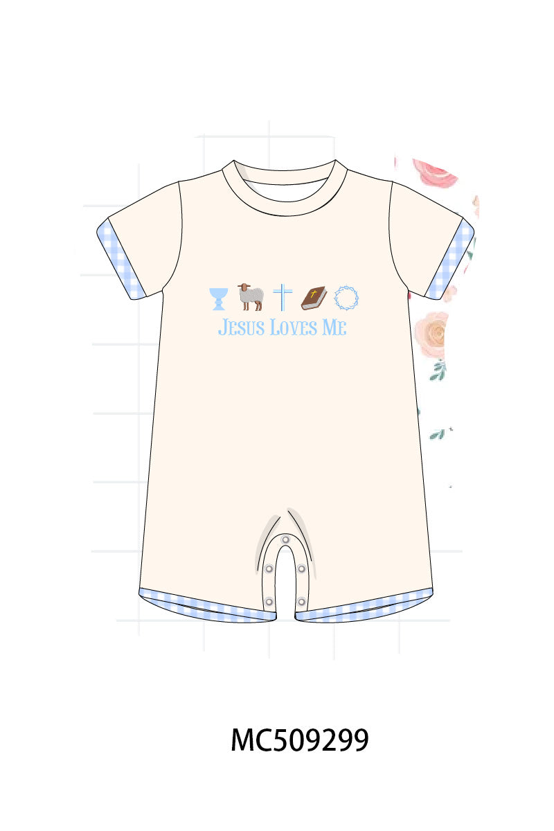 PO66 Pink jesus loves me embroidery collection
