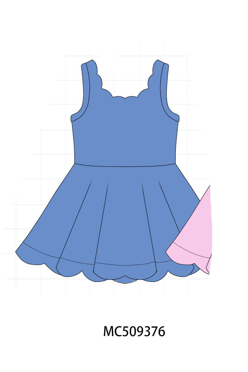 PO66 Multicolored active girl dress collection