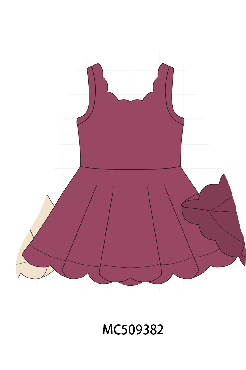 PO66 Multicolored active girl dress collection
