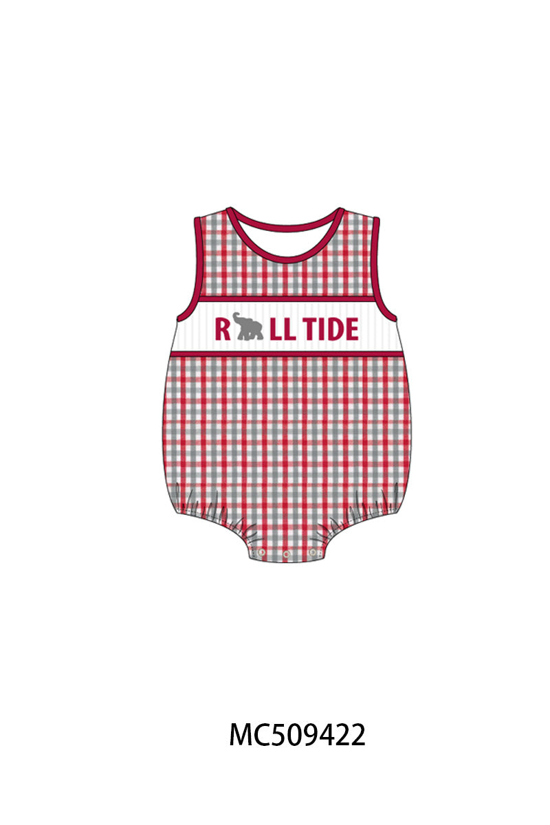 PO66 Alabama roll tide smocked plaid collection 1