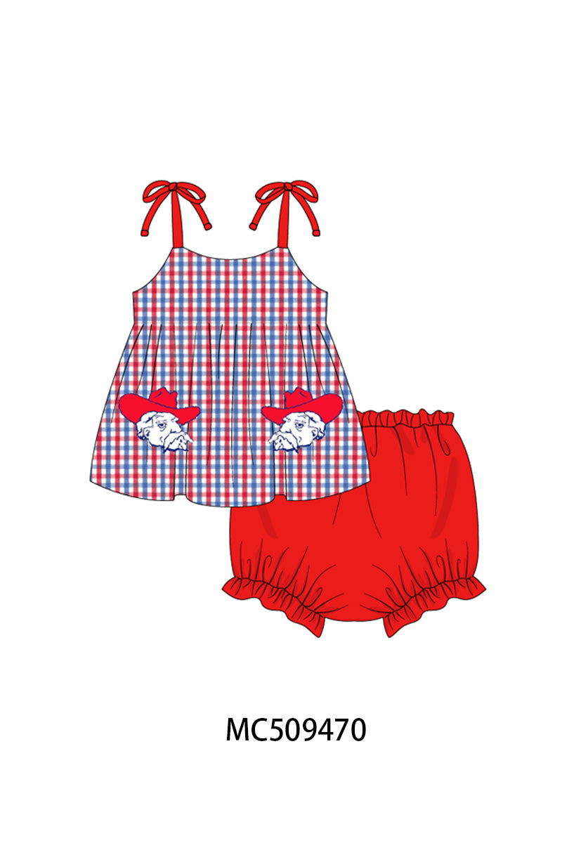 PO66 Ole Miss smocked gingham collection 1