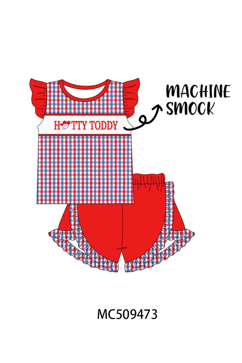 PO66 Ole Miss smocked gingham collection 1
