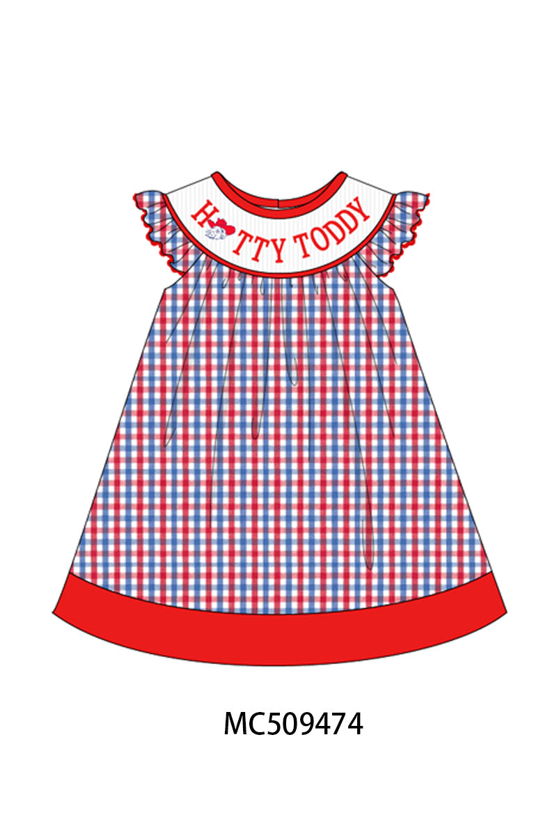 PO66 Ole Miss smocked gingham collection 1
