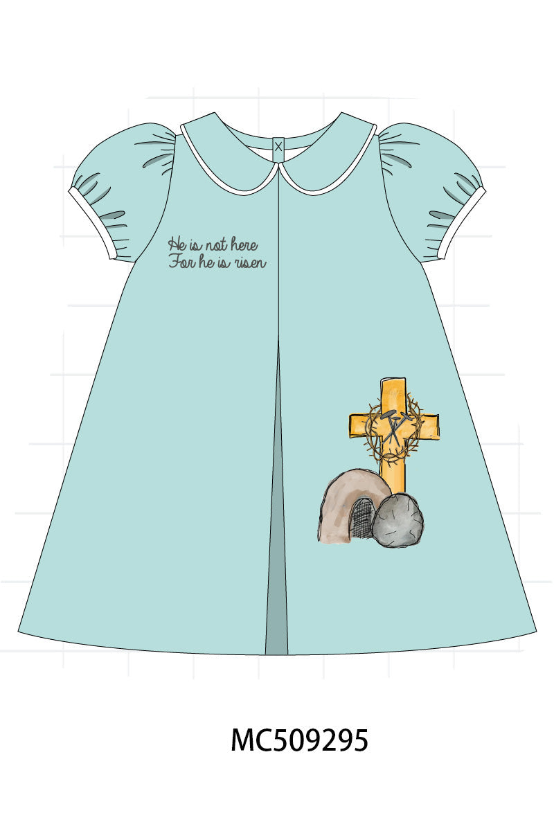 PO66 He is not here for he is risen applique collection