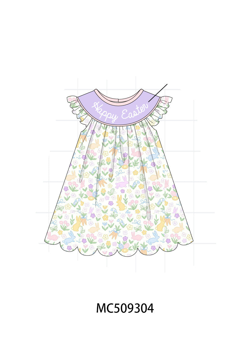 PO66 Purple floral print collection