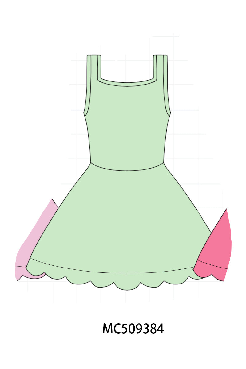 PO66 Multicolored girl active dress collection