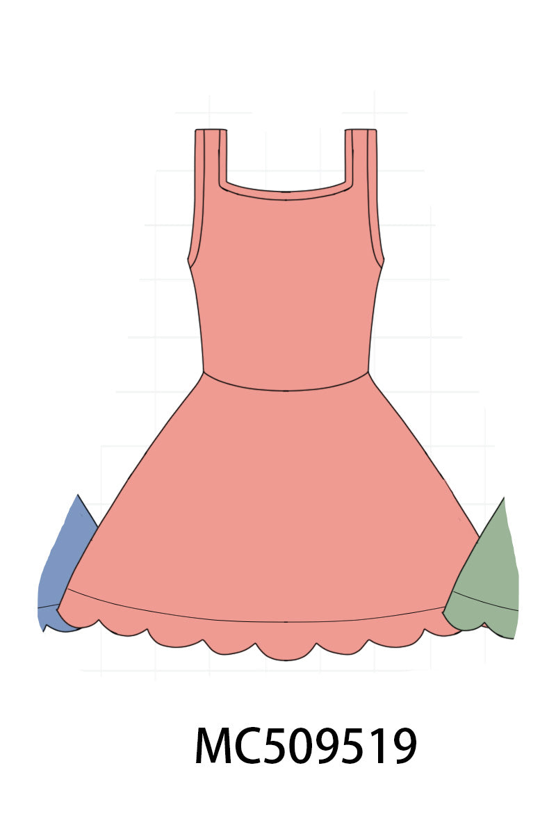 PO66 Multicolored mom active dress collection